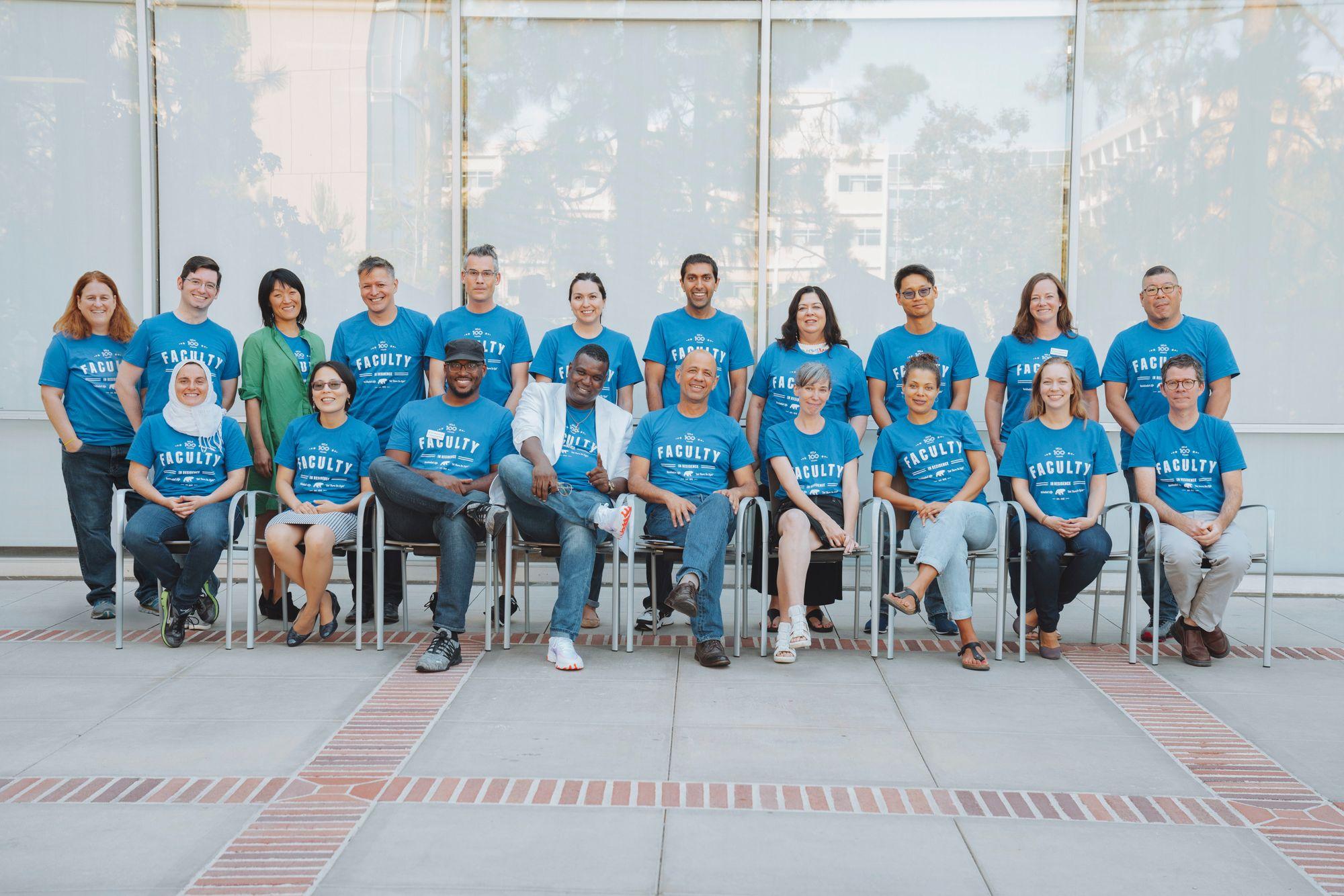 Faculty in Residence posed together