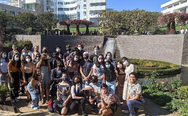 Creative Collective residents explor world famous art and architecture at the Getty Center