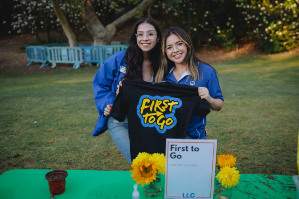 Students from First to Go LLC smiling