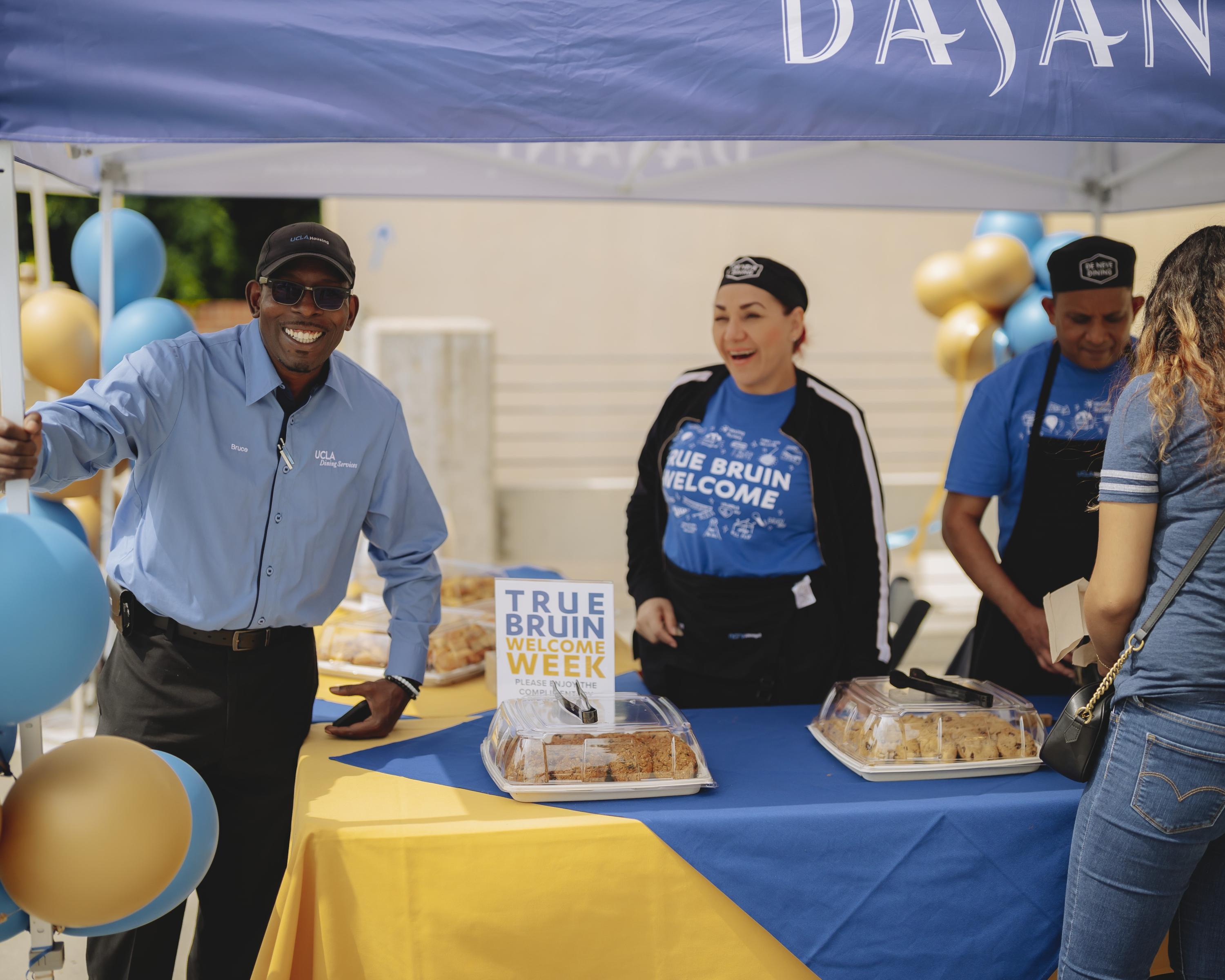 Dining staff at Move in