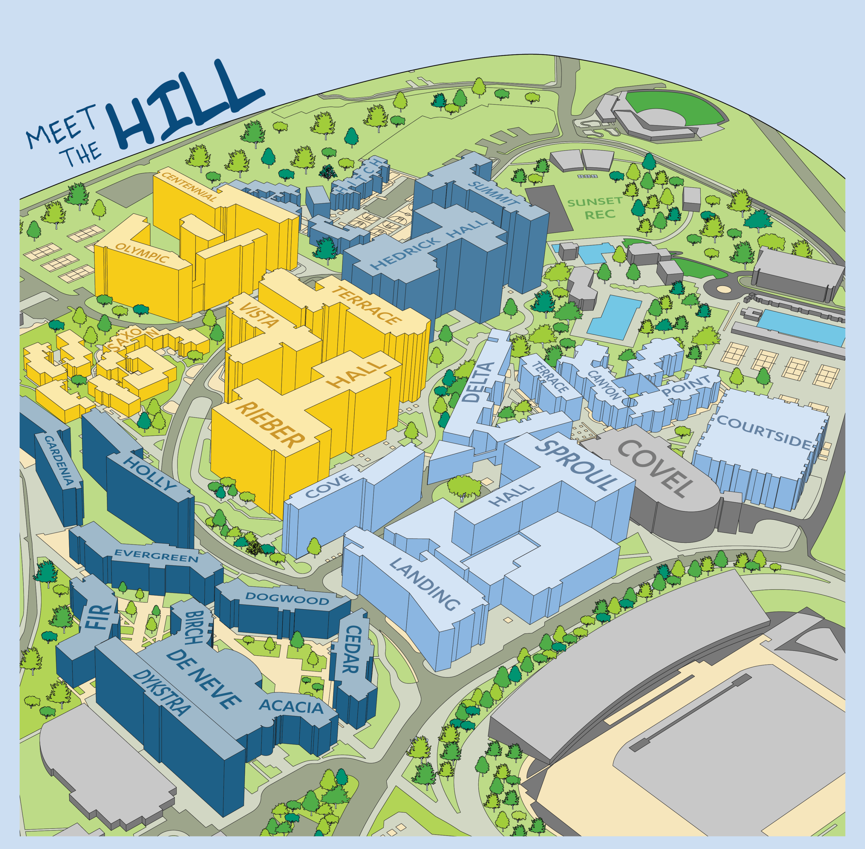 Map of the Hill