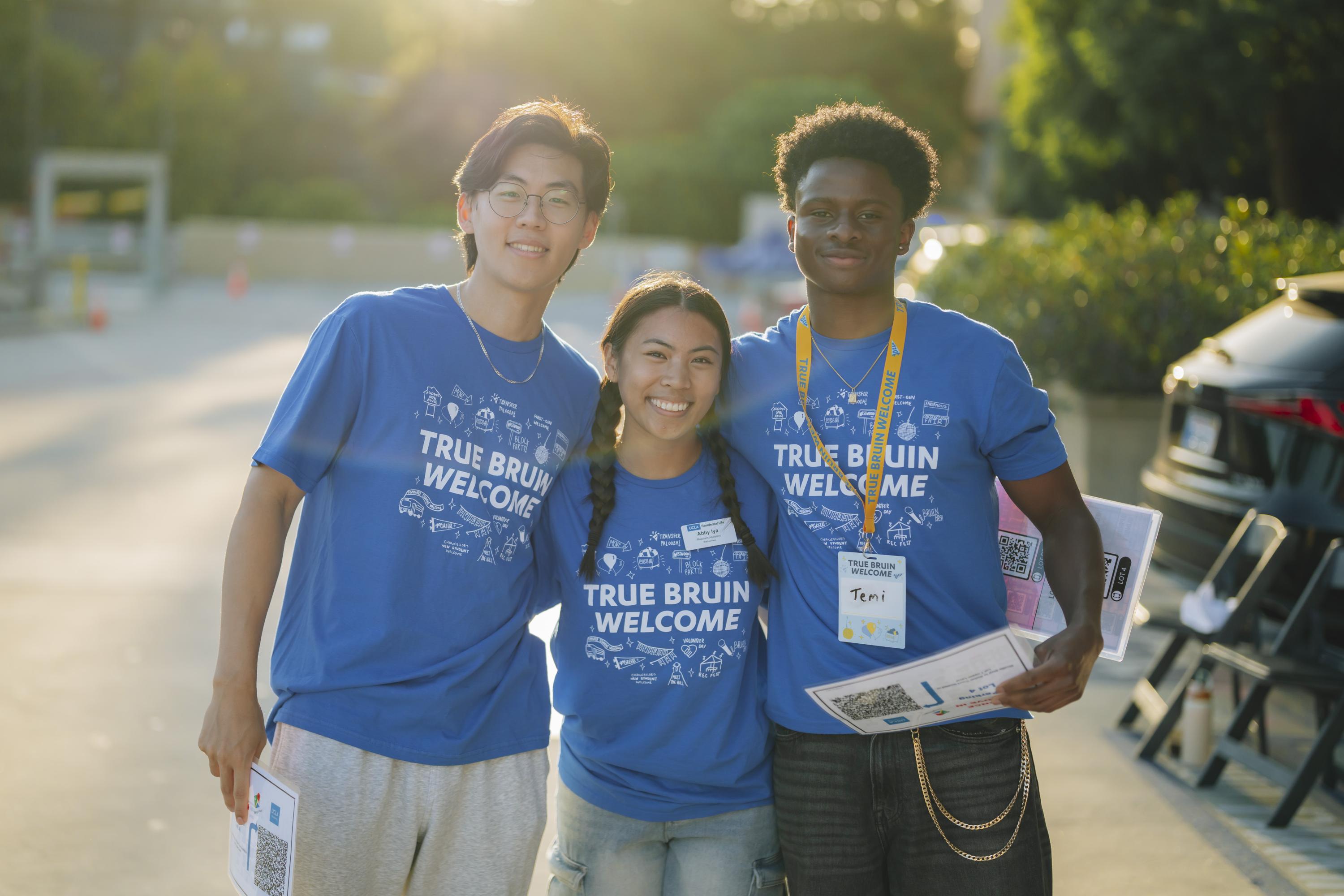 Photo of True bruin ambassadors!